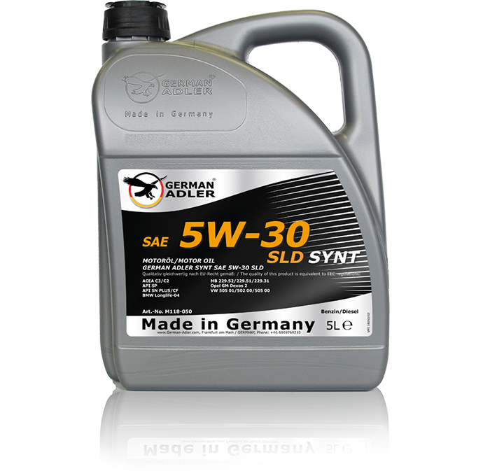Photo_M118-050_GERMAN-ADLER-SYNT-SAE-5W-30-SLD_MOTOR-OIL.