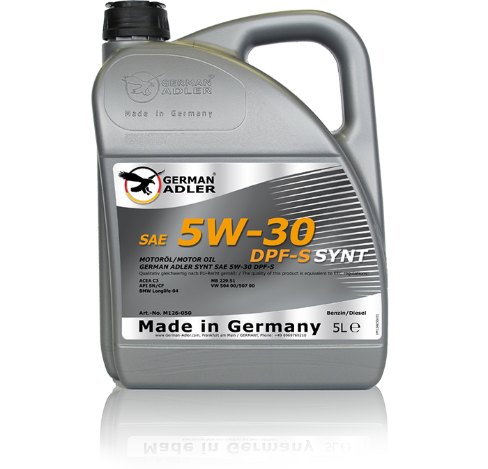 Photo_M126-050_GERMAN-ADLER-SYNT-SAE-5W-30-DPF-S_MOTOR-OIL