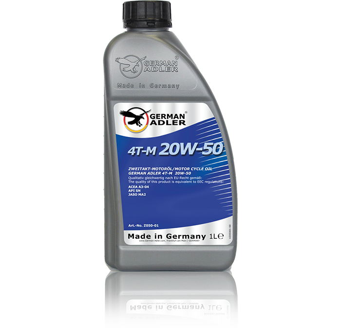 Photo_Z050-010_GERMAN-ADLER-4T-M-20W-50_MOTOR-CYCLE-OIL