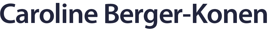 Caroline Berger-Konen Logo